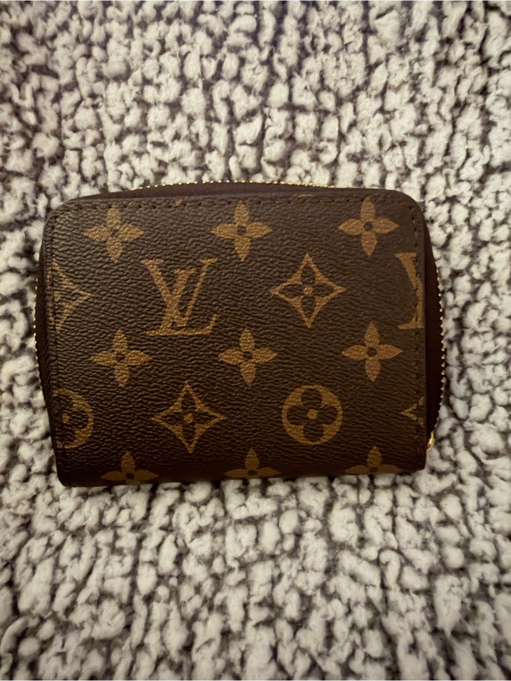 Louis Vuitton Monogram Compact Wallet in Brown and Tan